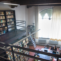 Biblioteca (Palazzo dell Orologio, tunnel +